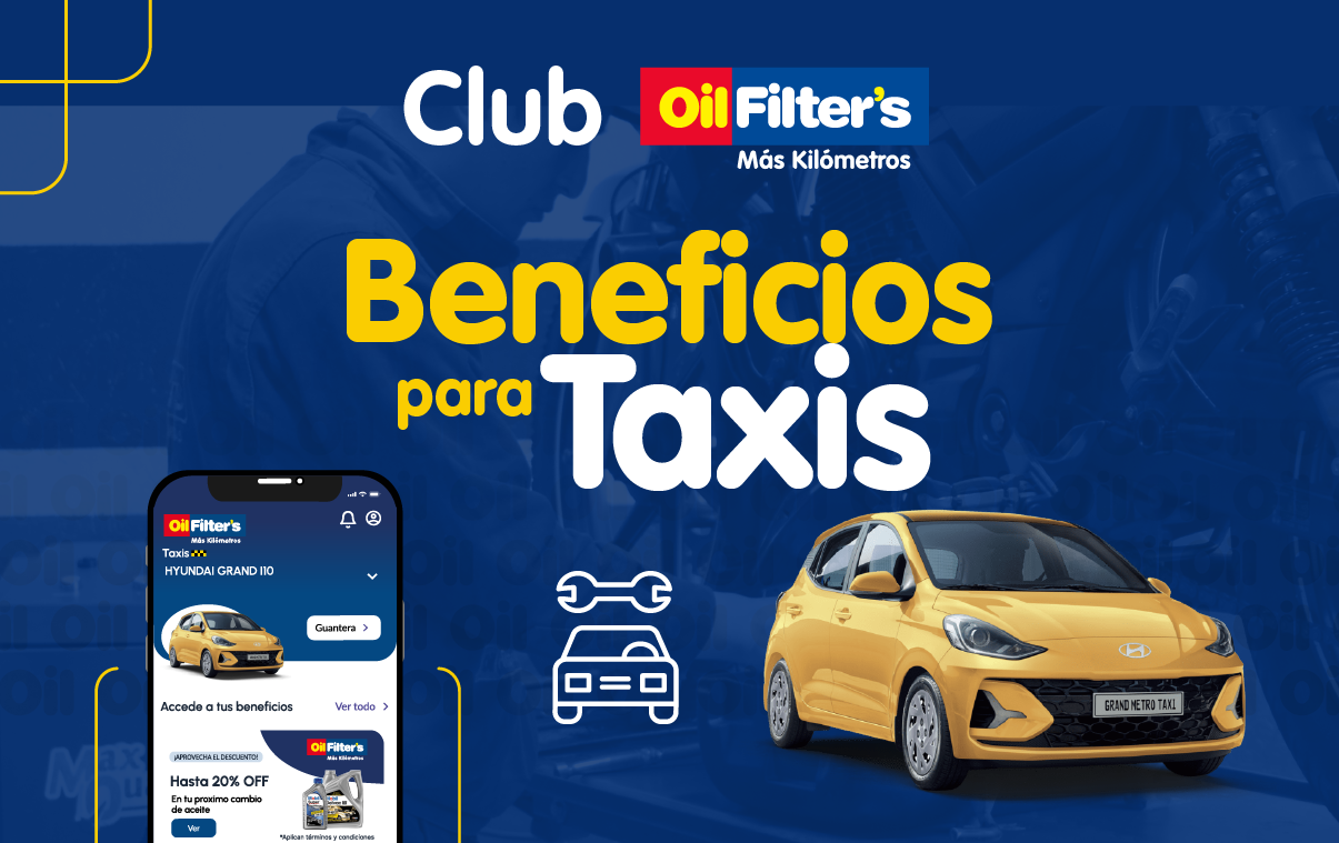 Oil Filter´s beneficios para taxis